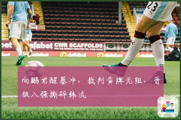 向鹏觉醒暴冲，裁判黄牌无阻，晋级八强撕碎韩流